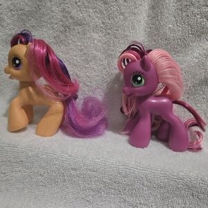Lot De 3 Fawnies - My Little Fawny Pony, Jouets Fakie, Occasion